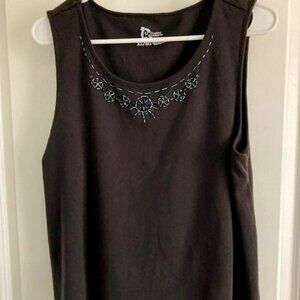 Classic elements embellished tank top - xl